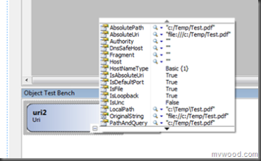 Object Test Bench visualizer