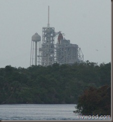 A picture of the shuttle from the press site